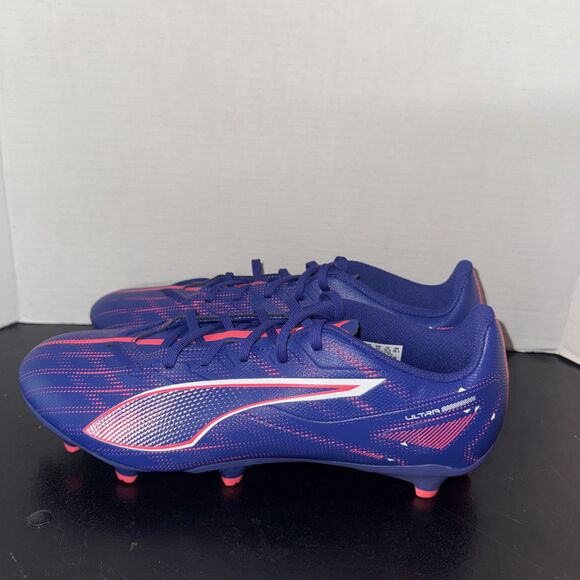 Puma Ultra 5 Play FG/AG Lapis Lazuli Sunset Glow Soccer Cleats 107689-01 Sz 10.5 main image 4